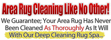 At Kleenright we guarantee your area rugs will never have been cleaned so thoroughly as they will with our deep cleaning rug spa.