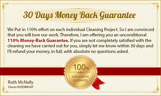 This is your money-back guarantee. we want you to be completely happy with our service, or we will refund all your money.